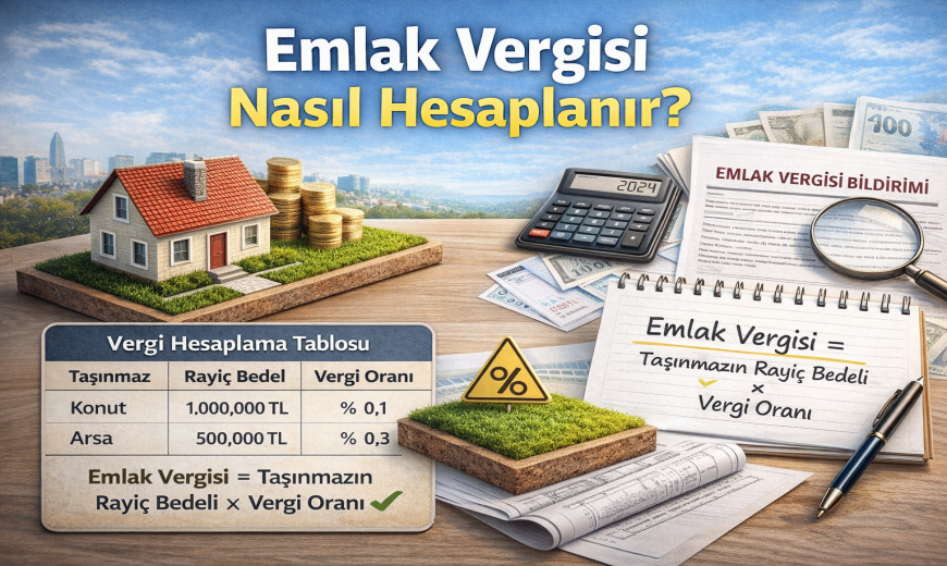Emlak Vergisi Nasıl Hesaplanır?