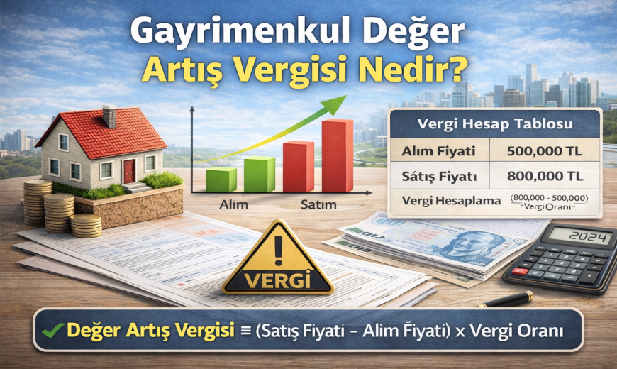 Gayrimenkul Değer Artış Vergisi Nedir?