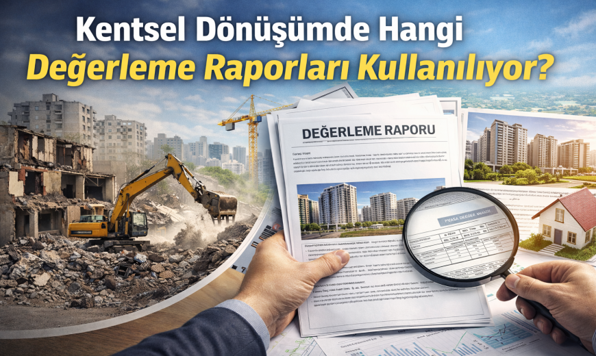 Kentsel Dönüşümde Hangi Değerleme Raporları Kullanılıyor ?