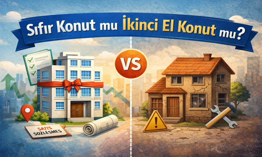 Sıfır Konut mu İkinci El Konut mu?